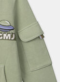 Felpa con zip UFO MLESSAGE / 25E3PGO1GILG600