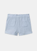 Shorts in doppia garza di cotone MAURA / 25E1BFQ1SHO706
