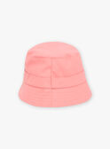 Cappello alla pescatora rosa chiaro double face FRABOBETTE / 23E4PF51CHAD320