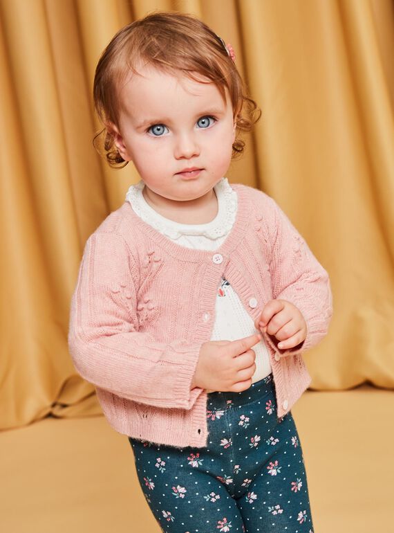 Cardigan a maniche lunghe con maglia traforata DATAMY / 22H1BFZ1CAR301