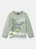 T-shirt Drago Verde LADTOURAGE / 24H3PGQ2TML629