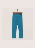 Pantaloni turchese RERIFAGE / 19E3PGD1PAN202