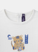 Body T-shirt con animali MACULIO / 25E1BG81BOD001