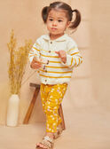 Leggings in jersey giallo KALORA / 24E1BFD1LG107