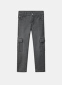 Jeans Cargo Grigi LADIMAGE / 24H3PGQ1JEAK004