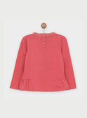 T-shirt maniche lunghe rosa RABUMETTE / 19E2PF42TML303