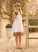 Abito in tulle con fiori ricamati MRELEFETTE / 25E2PFL3ROB001