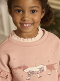 Pink copper SWEAT SHIRT LOISWETTE / 24H2PFU1SWEK007
