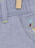 Shorts blu RASALVA / 19E1BGM1SHO201