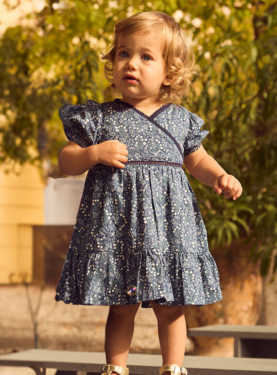 Navy DRESS MAFLORENCE / 25E1BFL1ROB070