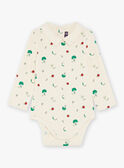 Body vaniglia con stampa verdure fantasia FACUNCAN / 23E1BGB1BOD114