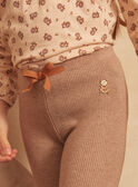 Leggings mélange con fiocco LITRICETTE / 24H2PFK2LGA011