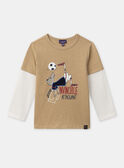 Beige TEE SHIRT LS NEJAMAGE / 25H3PGK1TMLA014