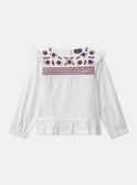 Blusa con ricami MABETTE / 25E2PF71CHE001