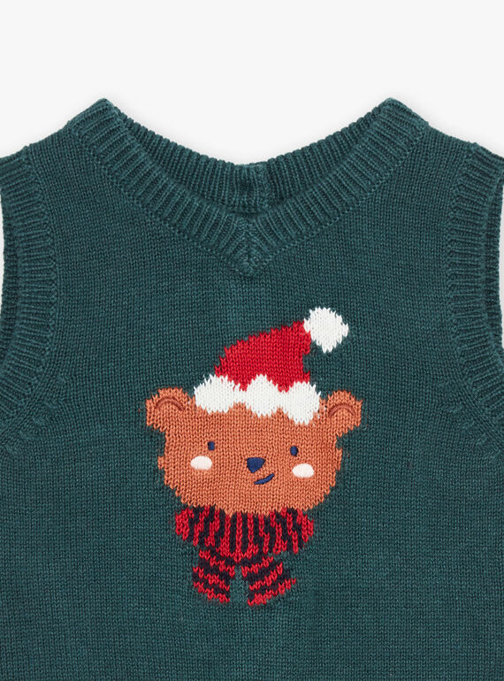 Gilet con stampa natalizia DAWILLIAM / 22H1BG61CSM060