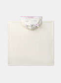 Poncho da bagno écru con cappuccio  MRUCAPETTE / 25E4PFC3CDB001