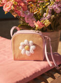 Borsa a tracolla lilla bimateriale LABAGETTE / 24H4PFI1BES009
