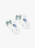 Calze con motivi jacquard farfalla e fiori FUCHUETTE / 23E4PFC1SOB001