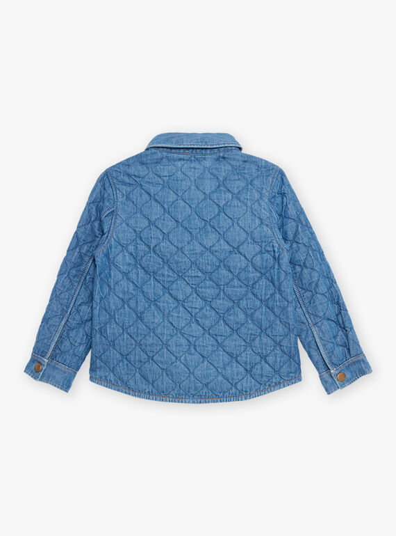 Camicia matelassé in denim DUQUILTAGE / 22H3PGY1SCHK005
