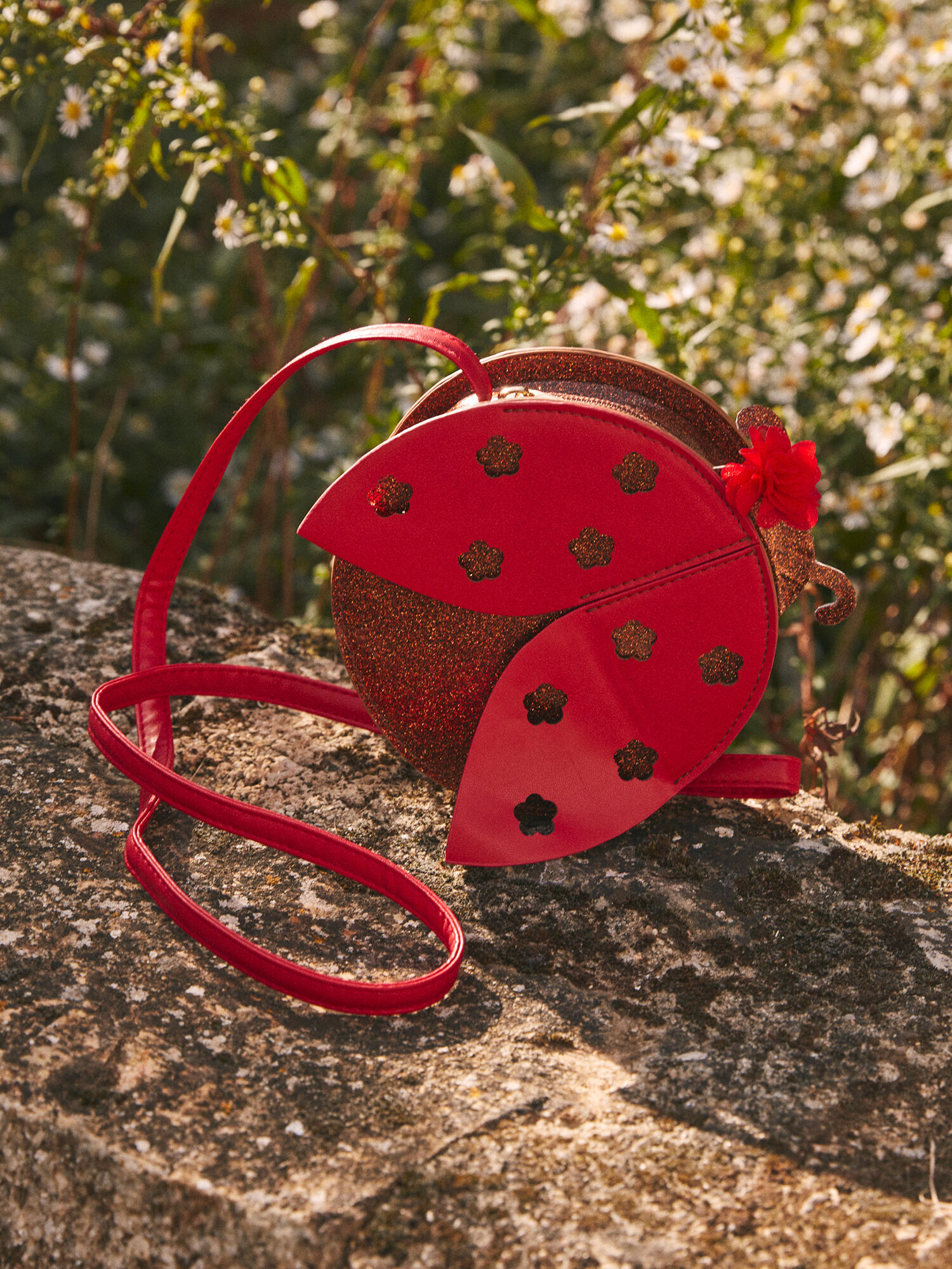Borsa rossa coccinelle sale