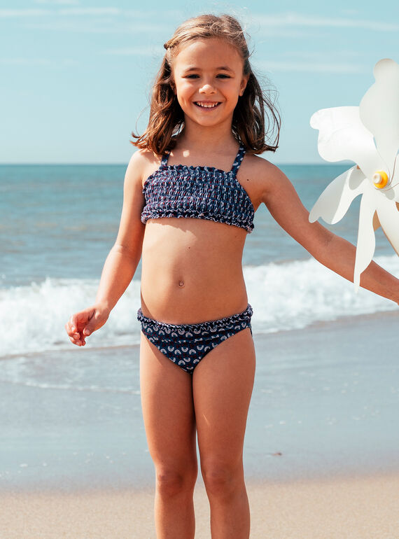 Costume da bagno a due pezzi con stampa a fiori MRUBIKETTE / 25E4PFC6D4L705