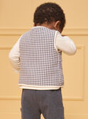 Gilet a quadri double face LAOLO / 24H1BGQ1CSM001