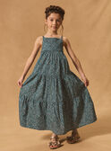 Blue SUNBATHING DRESS MMICHETTE / 25E2PFT2RBSC232