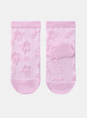 Calze rosa con motivo fiore KAJOURETTE / 24E4PF32SOQ318