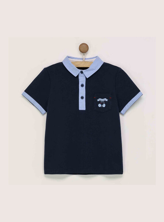 Polo navy RYZPAGE / 19E3PGT1POL070