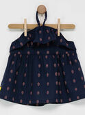 Navy tank top NUNOETTE / 18E2PFQ1DEB705