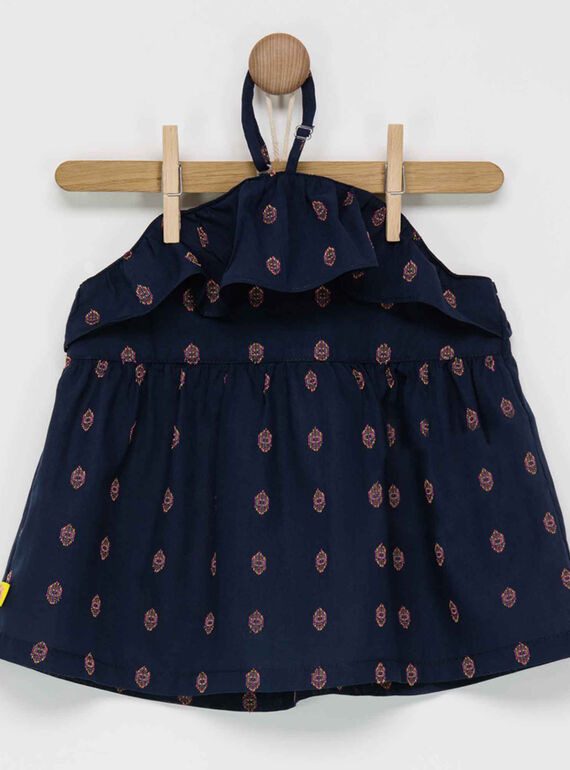 Navy tank top NUNOETTE / 18E2PFQ1DEB705
