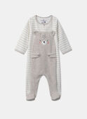 Tutina pigiama orso con cuffietta MEDIEGO / 25E5BGD2GREA012