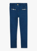 Jeans slim blu in denim GINETTE / 23H2PF91JEAP269