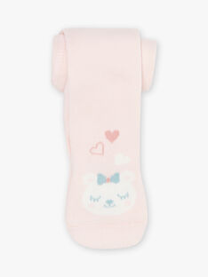 Collant rosa con motivi orsetto e cuori neonata BAOPALE / 21H4BFO1COLD300