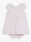 Abito da cerimonia e bloomer neonata CAJUSTINE / 22E1BFH1ROB301
