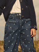 Jeans a gamba ampia a fiori MEJEANETTE / 25E2PF81JEAK005