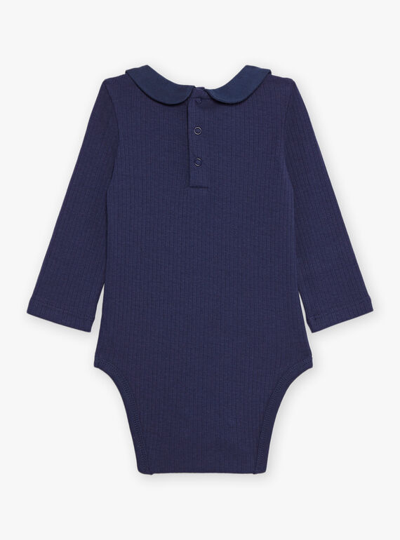 Body navy con colletto Peter Pan DAOLLY / 22H1BFX1BOD070