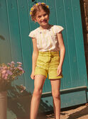 Shorts gialli LASHORETTE / 24H2PFI1SHO116