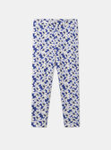 Leggings in tessuto felpato a fiori MELEGETTE / 25E2PF81LGC238