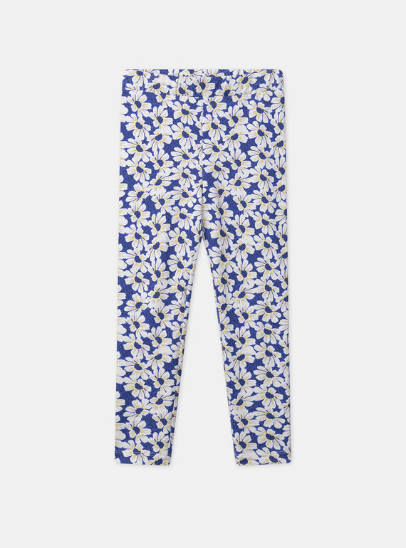 Leggings in tessuto felpato a fiori MELEGETTE / 25E2PF81LGC238