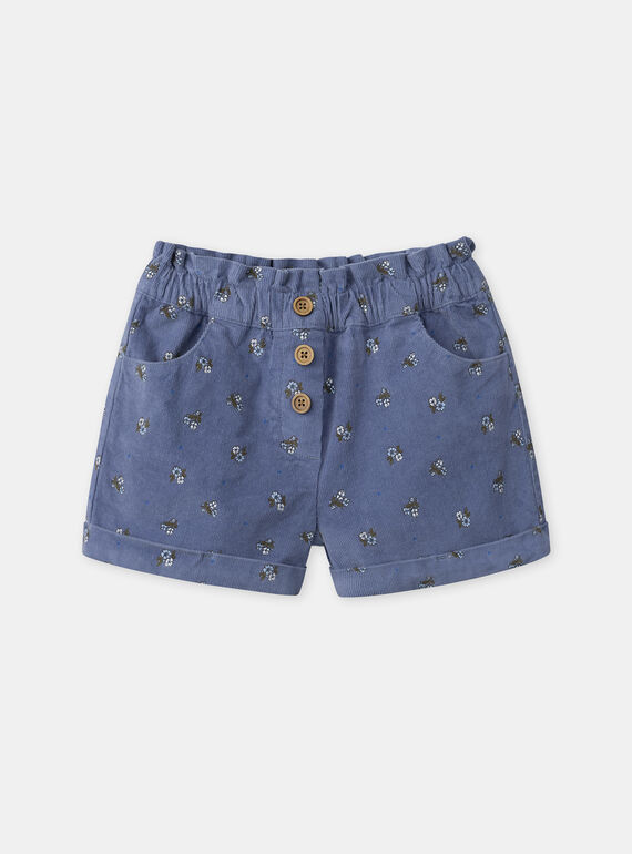 Greyish blue SHORTS NUSHORETTE / 25H2PFQ1SHO205