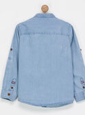 Greyish blue Shirt NIBORIAGE / 18E3PGI1CHM205