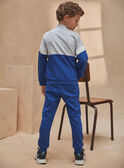 Pantaloni da jogging blu con stampa 1987 KRIBANAGE / 24E3PGB3JGBC207