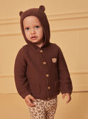 Cardigan con cappuccio e orecchie da orsetto LAFAREL / 24H1BGK1GIL815