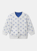 Cardigan double face stile teddy MACRISTO / 25E1BG81GIL001