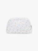 Trousse nascita bianca con stampa fiore e uccello KORINA / 24E0AF11ACD000