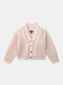 Cardigan rosa LICHENETTE / 24H2PFK1CARD319