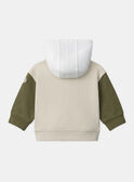 Felpa con cappuccio tricolore MAOCTAVE / 25E1BGO1GIL080