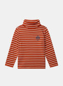 Maglia intima a Righe Arancioni LARAYAGE / 24H3PGR1SPL400