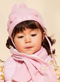 Berretto rosa in maglia con orecchie 3D FIMADDY / 23E4BF52BON030
